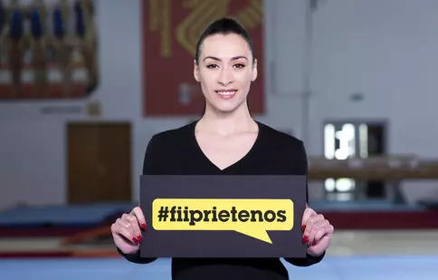 Gimnasta Cătălina Ponor este ambasadorul campaniei anti-bullying „Cartoon Network Clubul Prieteniei”