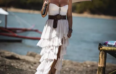 FOTO. Gina Pistol a avut parte de o experiență inedită la filmările pentru „Asia Express”