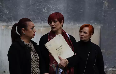 Maia Morgenstern, Adriana Trandafir și Ana Ciontea au filmat un moment special la fosta închisoare de la Piteşti pentru serialul „Sacrificiul”