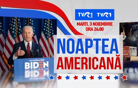 TVR 1 transmite în această seară o ediție specială maraton dedicată alegerilor prezidențiale din SUA
