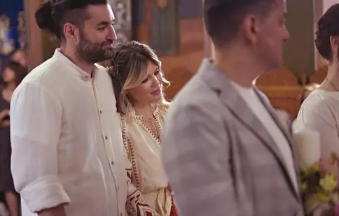 Cine sunt nașii fetiței lui Smiley și a Ginei Pistol. Noi imagini de la botezul micuței Josephine