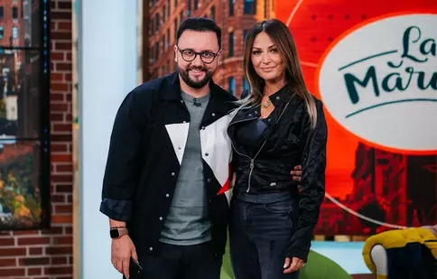 Anca Țurcașiu a apărut în cârje la emisiunea lui Cătălin Măruță. „Mi-am rupt rotula”