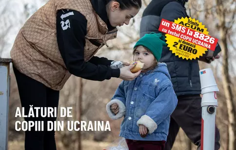 „Alături de copiii din Ucraina”. În centrul de la Niculițel, refugiații retrăiesc dramele războiul. „Peste casa noastră s-a prăbușit un elicopter ucrainean doborât de ruși”