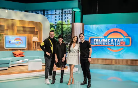 Primele imagini cu platoul „Dimineața cu noi”. Mesajul lui Bursucu, înainte de premiera matinalului de la Kanal D