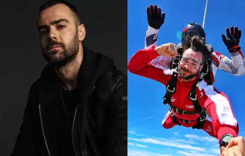 Denis Hanganu („Clanul”) își execută singur cascadoriile și a sărit cu parașuta: „Sunt căutător de adrenalină”. EXCLUSIV