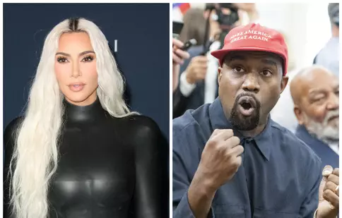 Reacția lui Kim Kardashian, după ce Kanye West s-a căsătorit cu o femeie care seamănă izbitor de mult cu ea