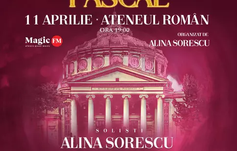 Alina Sorescu, Marcel Pavel, Paula Seling și Vlad Mirță, doar câțiva dintre artiștii care vor cânta pe scena Ateneului Român, în concertul caritabil pascal
