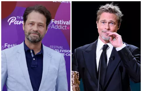 Jason Priestley, dezvăluiri inedite de pe vremea când locuia cu Brad Pitt. „A adus o cutie plină de Biblii”
