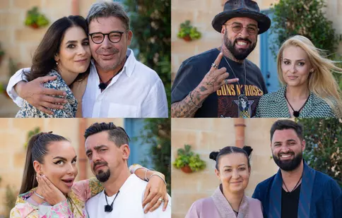 Cele 9 cupluri de vedete care participă la Power Couple România, de la Antena 1. Primele declarații
