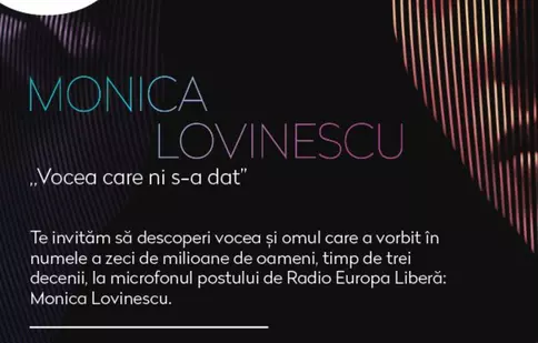 Anunțăm deschisă oficial expoziția manifest Monica Movinescu, „Vocea care ni s-a dat”