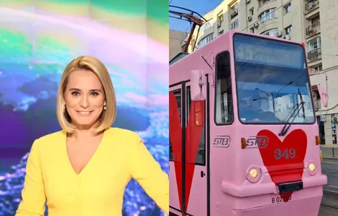 Andreea Esca, surpriză pentru toți bucureștenii de Ziua Îndrăgostiților: „Un tramvai numit iubire”