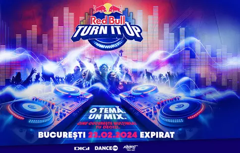 Cea mai tare competiție de DJing, Red Bull Turn It Up, vine în România!
