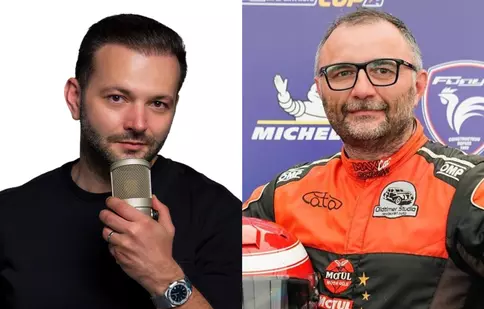 Mihai Morar şi comentatorul sportiv Cătălin Ghigea sunt gazdele Formula 1 la Antena
