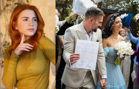 Cristina Ciobănașu, prima reacție după ce Vlad Gherman s-a căsătorit cu Oana Moșneagu. Ce mesaj a avut actrița pentru miri