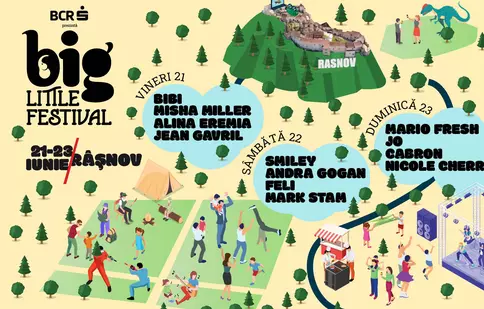Big Little Festival anunță noi activități de familie: cel mai mare castel gonflabil din Europa, un orășel magic cu 15 căsuțe tematice, ateliere, ATV-uri, labirinturi palpitante