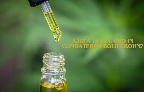 Ajută Uleiul CBD în combaterea Bolii Crohn?