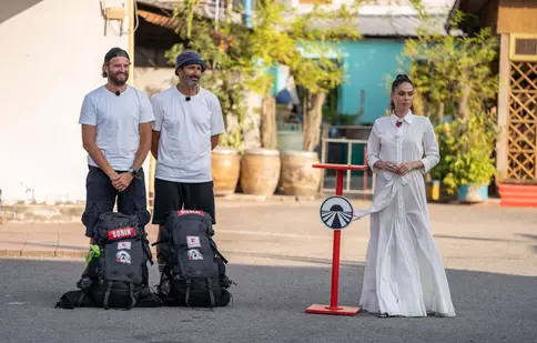 O nouă cursă pentru ultima șansă la „Asia Express”. Sorin Brotnei și Nicolai Tand au fost salvați de dragonul verde
