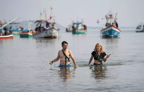 Conflict puternic între Oana Paraschiv și Mihai Găinușă, la Asia Express 2024. „Asta nu e echipă. O echipă nu face asta”