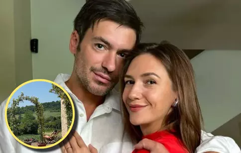 Adela Popescu, noi imagini cu casa de vacanță de la Șușani. „A vrut soțul să-și bea cafeaua la țară”