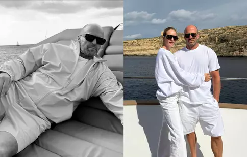 Jason Statham, imagini rare de familie. Cum arată cei doi copii ai celebrului actor