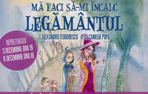 „Mă faci să-mi încalc legământul”, piesa caritabilă de teatru a copiilor de la Mia's Children. Când are loc evenimentul