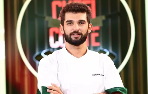 Chef Richard Abou Zaki, un an de pasiune în televiziune la „Chefi la cuțite”. Cum s-a pozat alături de Mona Segall