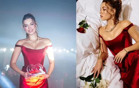 Afra Saraçoğlu a fost premiată chiar în ziua în care a împlinit 27 de ani. Actrița din „Golden Boy” a urcat pe scenă cu ochii în lacrimi