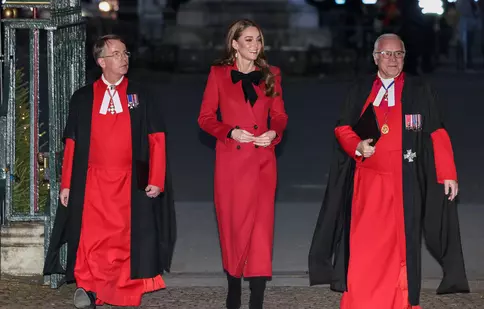 Kate Middleton a participat la concertul anual de Crăciun de la Westminster Abbey. Prințesa s-a aflat în centrul atenției