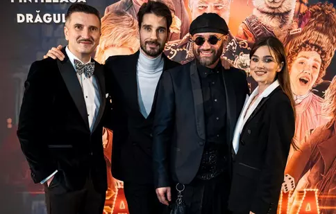 Ploaie de vedete la premiera de gală a comediei „Căsătoria”. Theo Rose și Anghel Damian au furat toate privirile