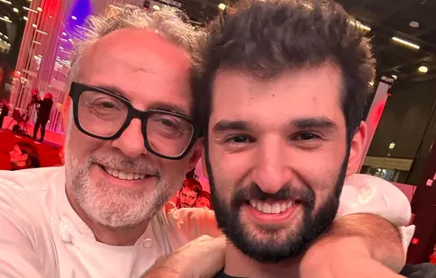 Chef Richard Abou Zaki și-a întâlnit idolul la Milano. „Omul alături de care am crescut în bucătărie”