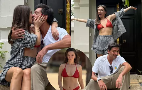 Adela Popescu, superbă în costum de baie, în Thailanda. Radu Vâlcan a comparat-o cu celebra Cindy Crawford. „Adevărul cam ăsta este”