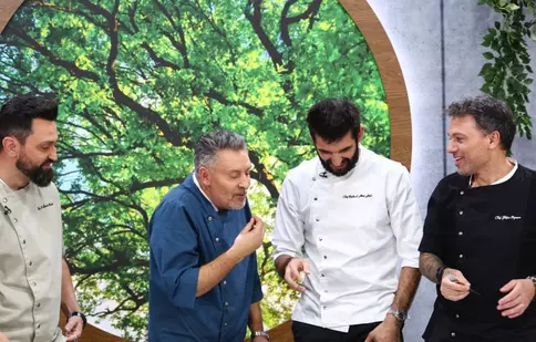 Alexandru Sautner are parte de o vizită surpriză, la Chefi la cuțite, 31 martie 2025. „Întrebați voi ce vreți despre mine. Eu sunt prea emoționat”
