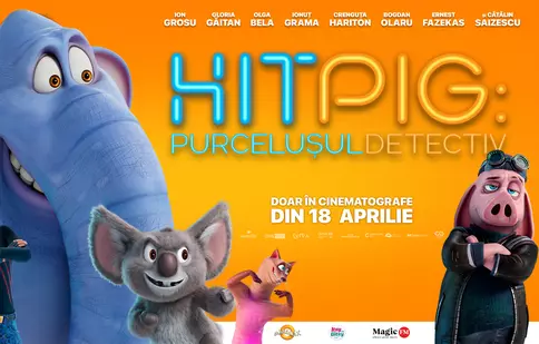 Din 18 aprilie, animația „Hitpig: Purcelușul detectiv” ne invită într-o aventură simpatică și emoționantă