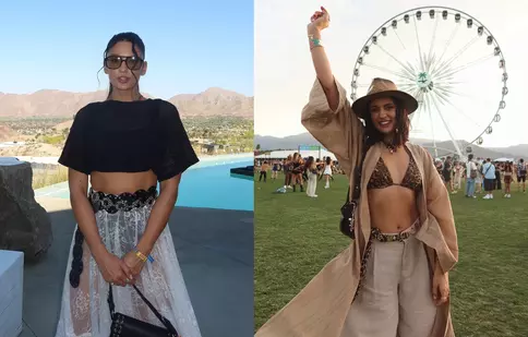 Oana Moșneagu se distrează la Coachella fără Vlad Gherman. Ce mesaj i-a transmis actorul