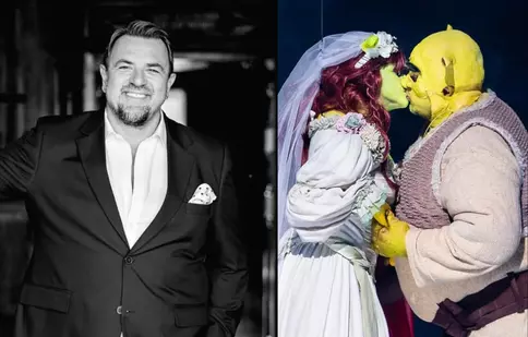 Horia Brenciu, din nou în rolul lui Shrek. Cu cine se sărută artistul în musicalul de la Opera Română