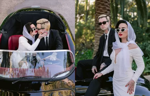 Demi Lovato s-a căsătorit în secret. Artista a purtat două rochii superbe semnate de Vivienne Westwood