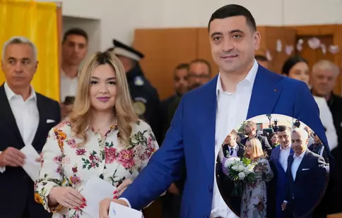 Ce rochie a purtat Ilinca, soția lui George Simion, în ziua votului, în turul 2. Prețul surprinzător de accesibil