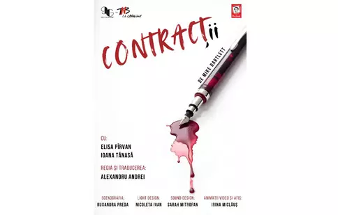 CONTRACȚii de Mike Bartlett, premieră 9G la TNB
