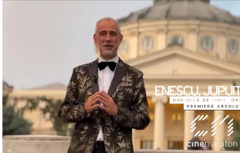 Filmul „Enescu, jupuit de viu”, în premieră la Cinemaraton. Ce actori fac parte din distribuție