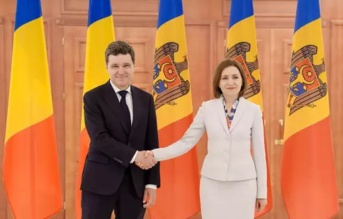 Nicușor Dan, prima vizită oficială în Republica Moldova: „Republica Moldova este parte a familiei europene”