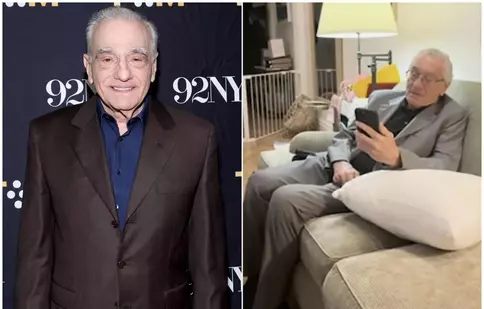 Robert De Niro l-a sunat pe Martin Scorsese să-i spună „noapte bună”, un trend pe TikTok. Reacția regizorului a stârnit hohote de râs