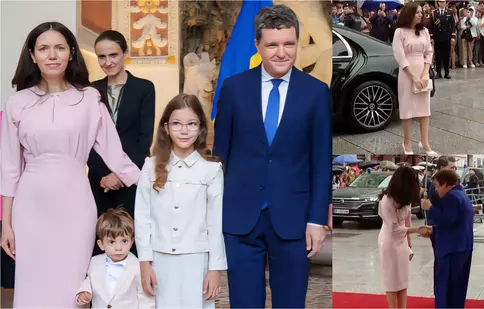 Mirabela Grădinaru, lecție de stil la vizita oficială din Austria. Cât costă rochia superbă pe care a purtat-o în prima zi