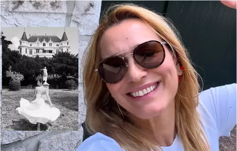 Andreea Esca, noi imagini din vacanța în Franța. „M-am bucurat să fim, încă o vară, cu toții, aici”. Povestea specială a vilei de la Nisa