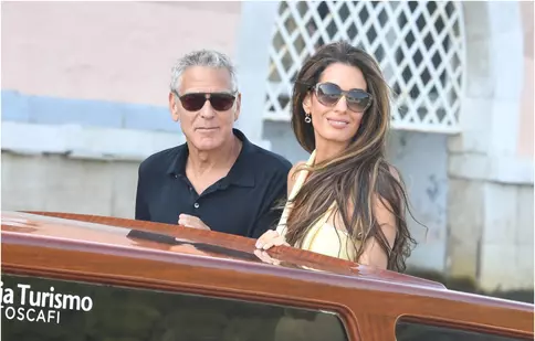 George și Amal Clooney, apariție glamour la Festivalul de Film de la Veneția: cuplul a atras toate privirile