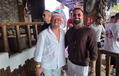 Florin Ristei și Marcel, întâlnire-surpriză în Tenerife: „Vedem «samsetul» împreună” – Imaginile cu artistul și fosta ispită de la Insula iubirii