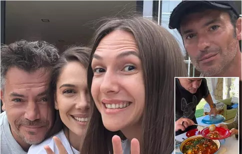 Răzvan Fodor a gătit shakshuka la Șușani pentru Adela Popescu și Radu Vâlcan: surpriză culinară de weekend