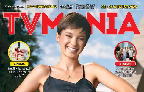 TVMania, 18 august: Karina Jianu, pe coperta noului număr. Sezonul 2 „Ana, mi-ai fost scrisă în ADN” și programele TV 22–28 august