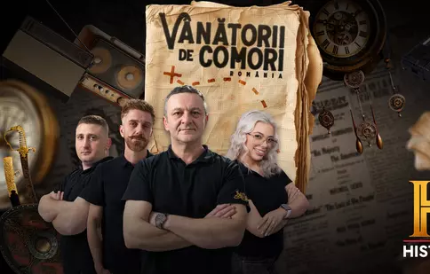 Seria „Vânătorii de comori: România” revine la HISTORY Channel cu un nou sezon. Bogdan Naumovici este invitat special