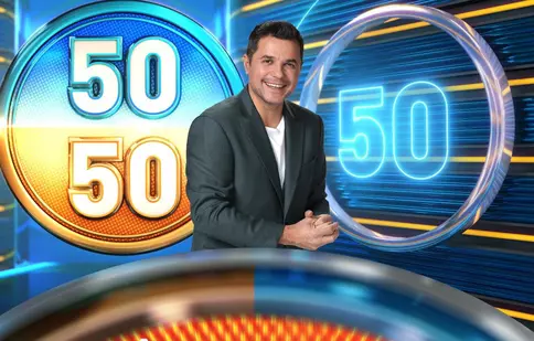 Gabriel Coveșeanu, 4 ani la Prima TV. Aniversează cu emisiunea „50/50”: „Totul e ca-n viață, fifty-fifty!”. EXCLUSIV