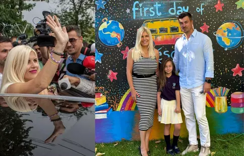 Elena Udrea, alături de fiica ei la școală după 3 ani de absență. „Rugăciunile mele au fost ascultate”